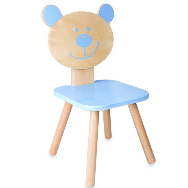 CW4804 - Bear Chair for Kids - Blue