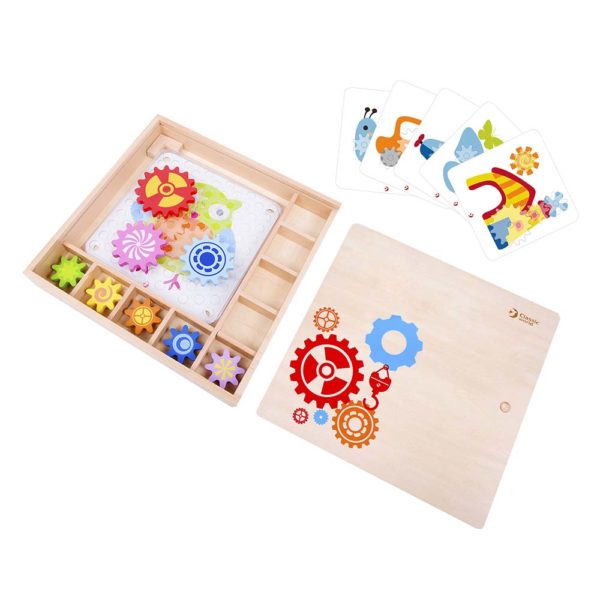 CW8009 - Gears Game Box with Activity Cards