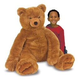 [2138] 2138 - Jumbo Brown Teddy Bear - PLUSH