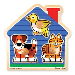 [2055] 2055 - House Pets Jumbo Knob Puzzle