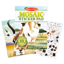 [30160] 30160 - Mosaic Sticker Pad - Safari Animals
