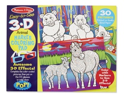 [9965] 9965 - Animals 3D Colouring In Book