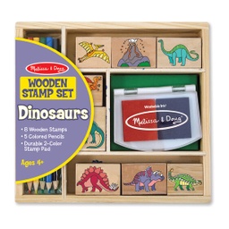 [1633] 1633 - Wooden Stamp Set Dinosaurs