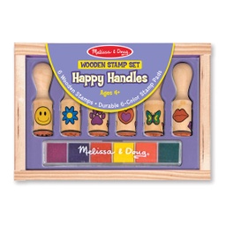 [2407] 2407 - Wooden Stamp Set Happy Handles