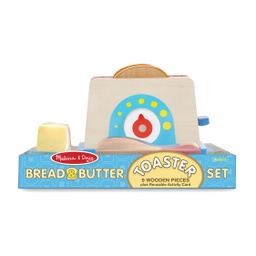 [9344] 9344 - Let's Play House! Toaster, Bread and Butter Set