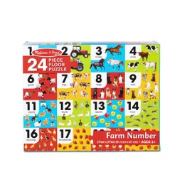 [31002] 31002 - Farm Number Floor Puzzle (24 pc)