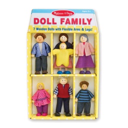 [2464] 2464 - Wooden Doll Family