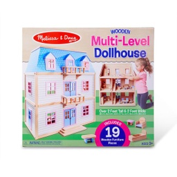 [4588] 4588 - Multi-Level Wooden Dollshouse