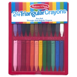 [4136] 4136 - Triangular Crayon Set (24 pc)