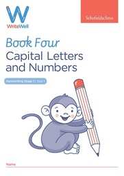 [9780721716367] WriteWell 4: Capital Letters and Numbers