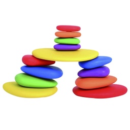 [EDX13206P] EDX13206P - Rainbow Pebbles - 6 Colours 4 Sizes - 48pcs