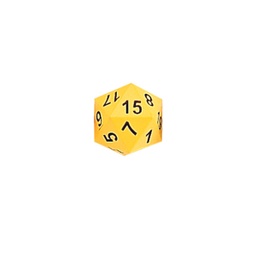 [EDX17193] EDX17193 - Dice - Number - mm - 1pc - 20-Sided Foam Moulded