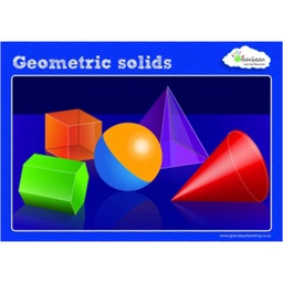 [EDX21310A] EDX21310A - Activity Cards - Geometric Solids
