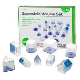 [EDX21320] EDX21320 - Geometric VOLUME Set - 5cm BLUE - 17pcs