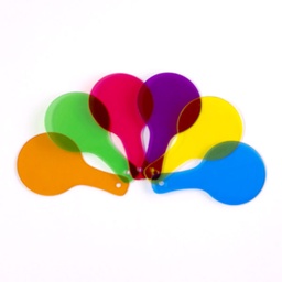 [EDX39160] EDX39160 - Colour Paddle - 6 Colours - 6pcs