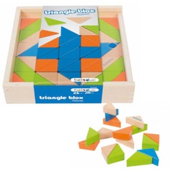 [B21060] B21060 - Triangle Blox - Patterning Game - 60pcs