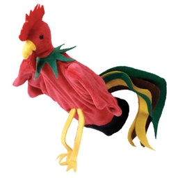 [B40102] B40102 - HAND PUPPET - Rooster