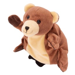 [B40125] B40125 - HAND PUPPET - Bear - NEW!