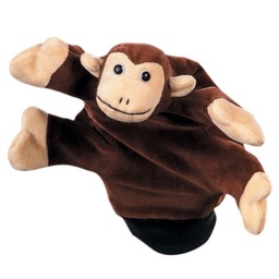 [B40260] B40260 - HAND PUPPET - Monkey