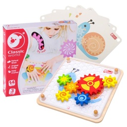 [CW3585] CW3585 - Gears Game with Activity Cards - 14pcs